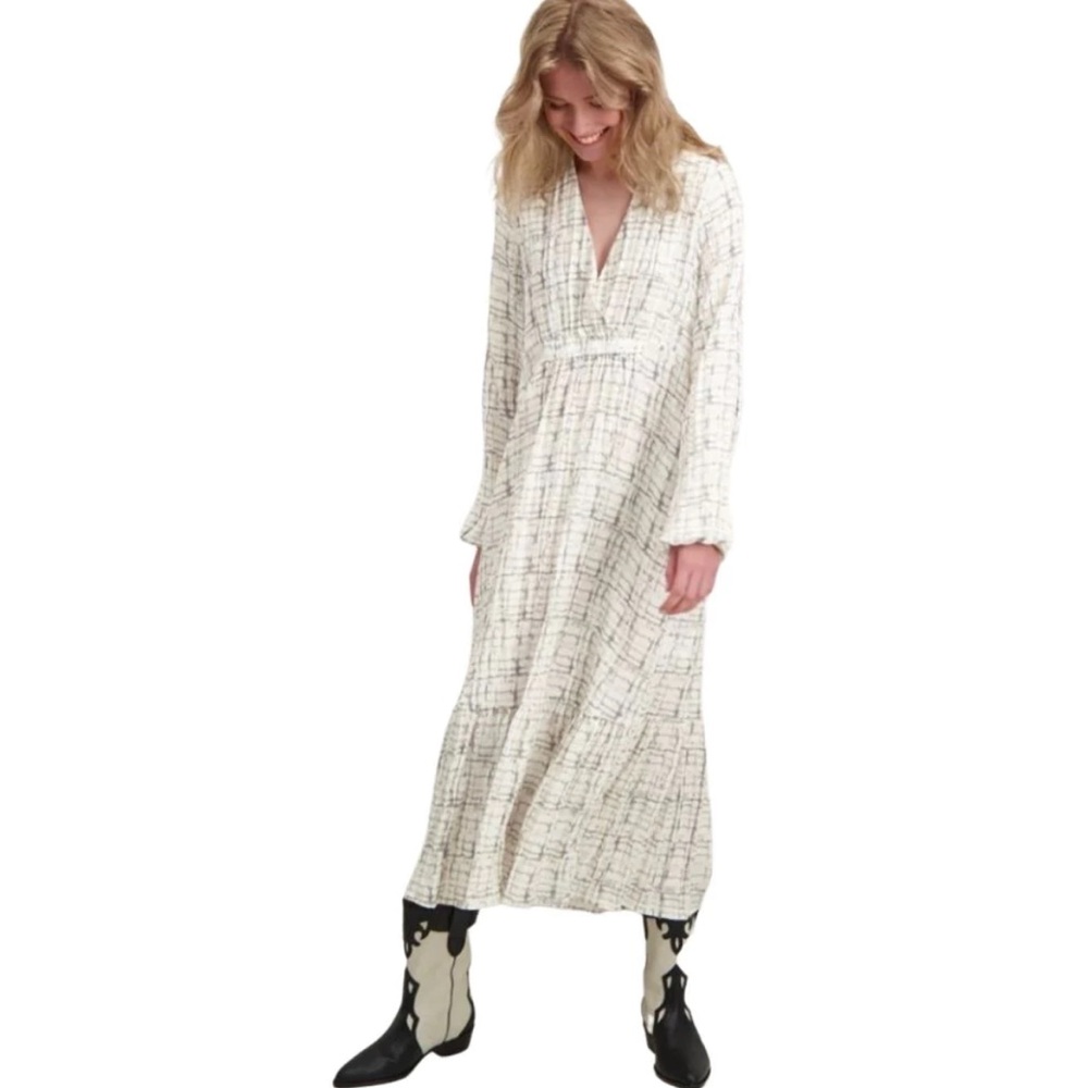 Circle of Trust “Izzy” Graphic Dye Dress Small